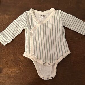 Pehr Baby One Piece - Green and White